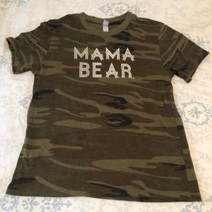 Camo Mama Bear Shirt